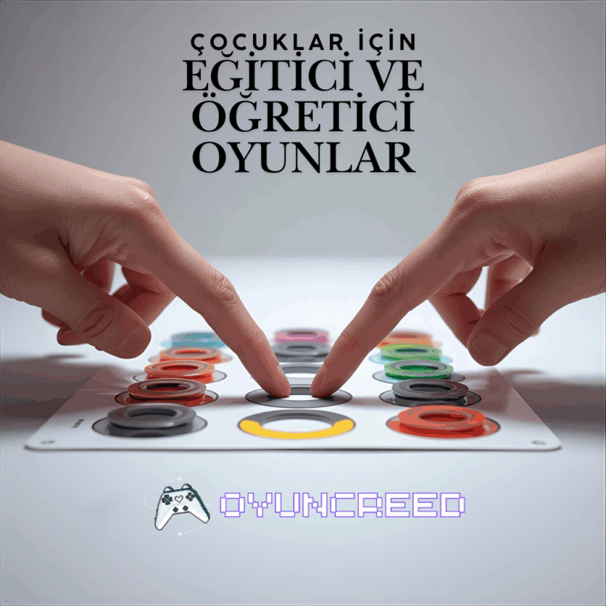 Eğitici ve Öğretici Çocuk Oyunları Listesi