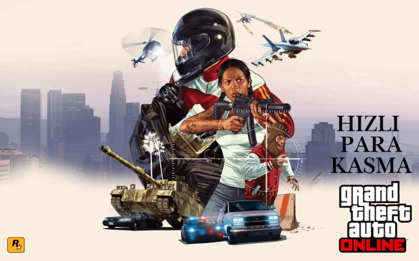 GTA 5 Online Hızlı Para Kasma Taktikleri %100