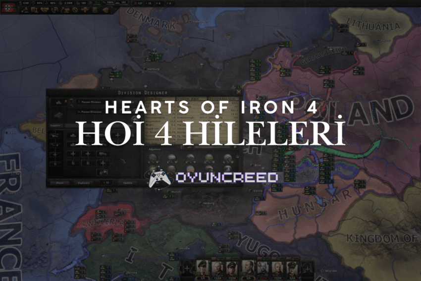 Hoi4 Hileleri (Hearts of Iron 4 Hileleri)